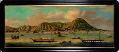 Lot 140 - A China Trade Painting