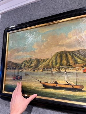 Lot 140 - A China Trade Painting