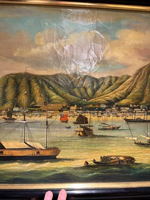 Lot 140 - A China Trade Painting