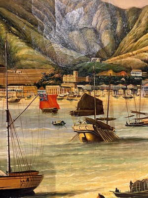 Lot 140 - A China Trade Painting