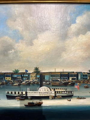 Lot 142 - A China Trade Painting