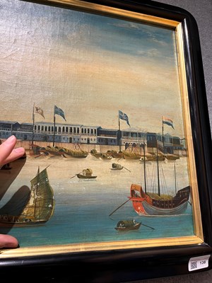 Lot 138 - A China Trade Painting