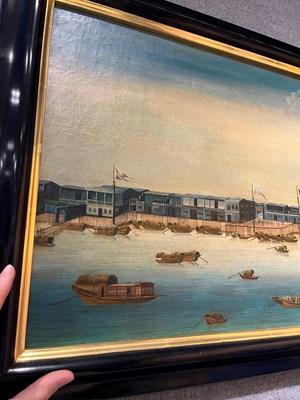 Lot 138 - A China Trade Painting