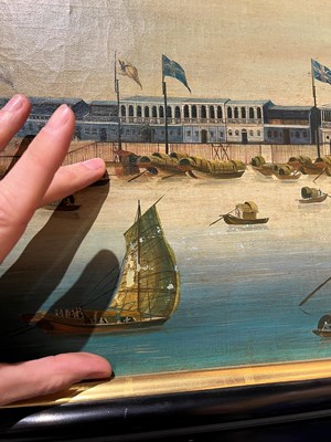 Lot 138 - A China Trade Painting