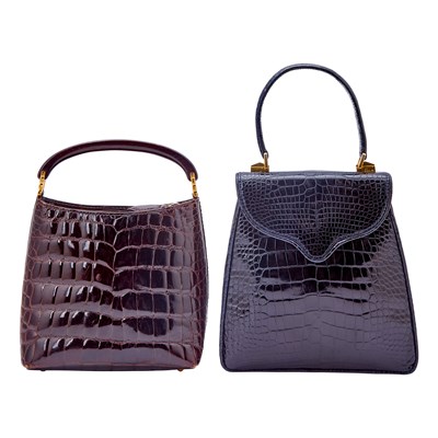 Lot 1155 - Two Lana Marks Crocodile and Alligator Bags