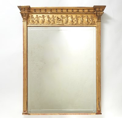 Lot 152 - Classical Giltwood Pier Mirror