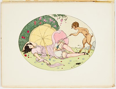 Lot 228 - Gerda Wegener's classic erotic pochoir prints