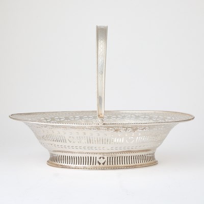 Lot 106 - George III Sterling Silver Cake Basket