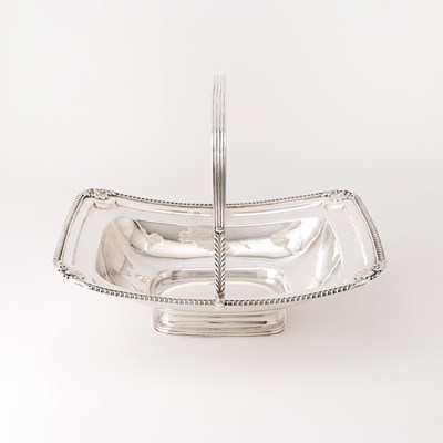 Lot 125 - George III Sterling Silver Cake Basket