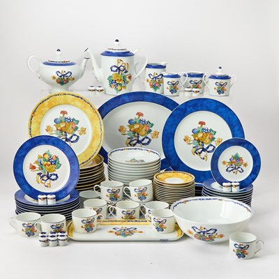 Lot 694 - Bernardaud Limoges Porcelain 'Borghese' Pattern Dinner Service