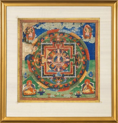 Lot 710 - A Tibetan Mandala