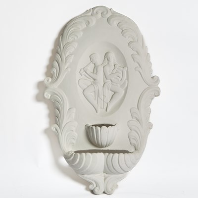Lot 273 - Art Moderne Style Plaster Wall Font