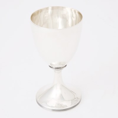 Lot 116 - George III Sterling Silver Goblet