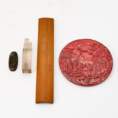 Lot 596 - A Chinese Scholarly Assortment