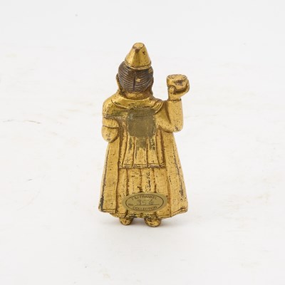 Lot 66 - A Mongolian Gilt Bronze Bodhisattva