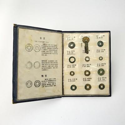 Lot 42 - An Album of Chinese Coins and Currency