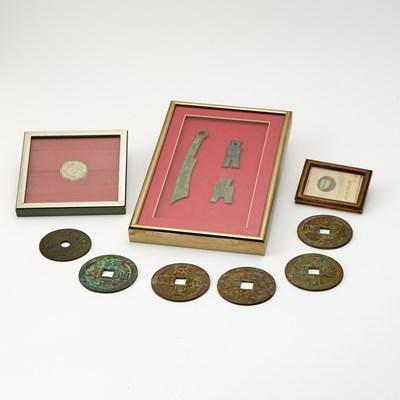 Lot 41 - A Group of Historic Chinese Coins