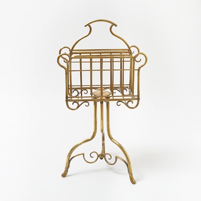 Lot 162 - Brass Magazine Stand