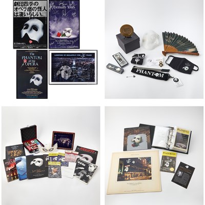 Lot 523 - A Collection of Promotional and Cast & Crew Gifts from The Phantom of the Opera