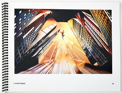 Lot 537 - A pre-production scene book from Spider-Man: Turn off the Dark