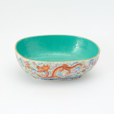 Lot 294 - A Chinese Enameled Porcelain Bowl