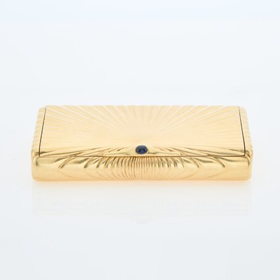 Lot 591 - Italian 18K Gold Cigarette Case