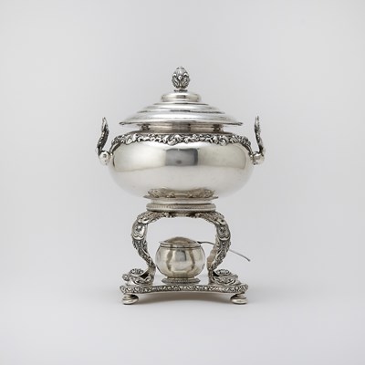 Lot 72 - Austrian Silver Tea Urn