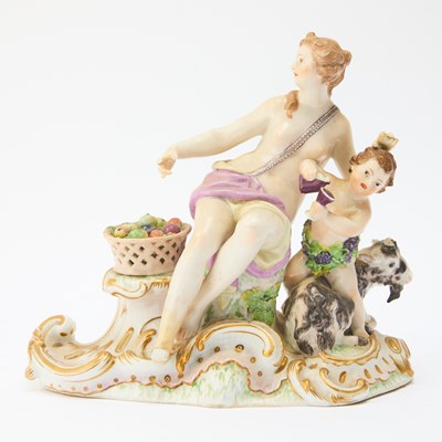 Lot 203 - Berlin Porcelain Allegorical Figural Group