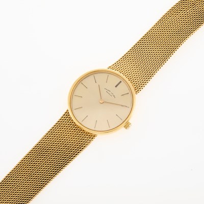 Lot 22 - Gentleman's Gold Mesh Wristwatch
