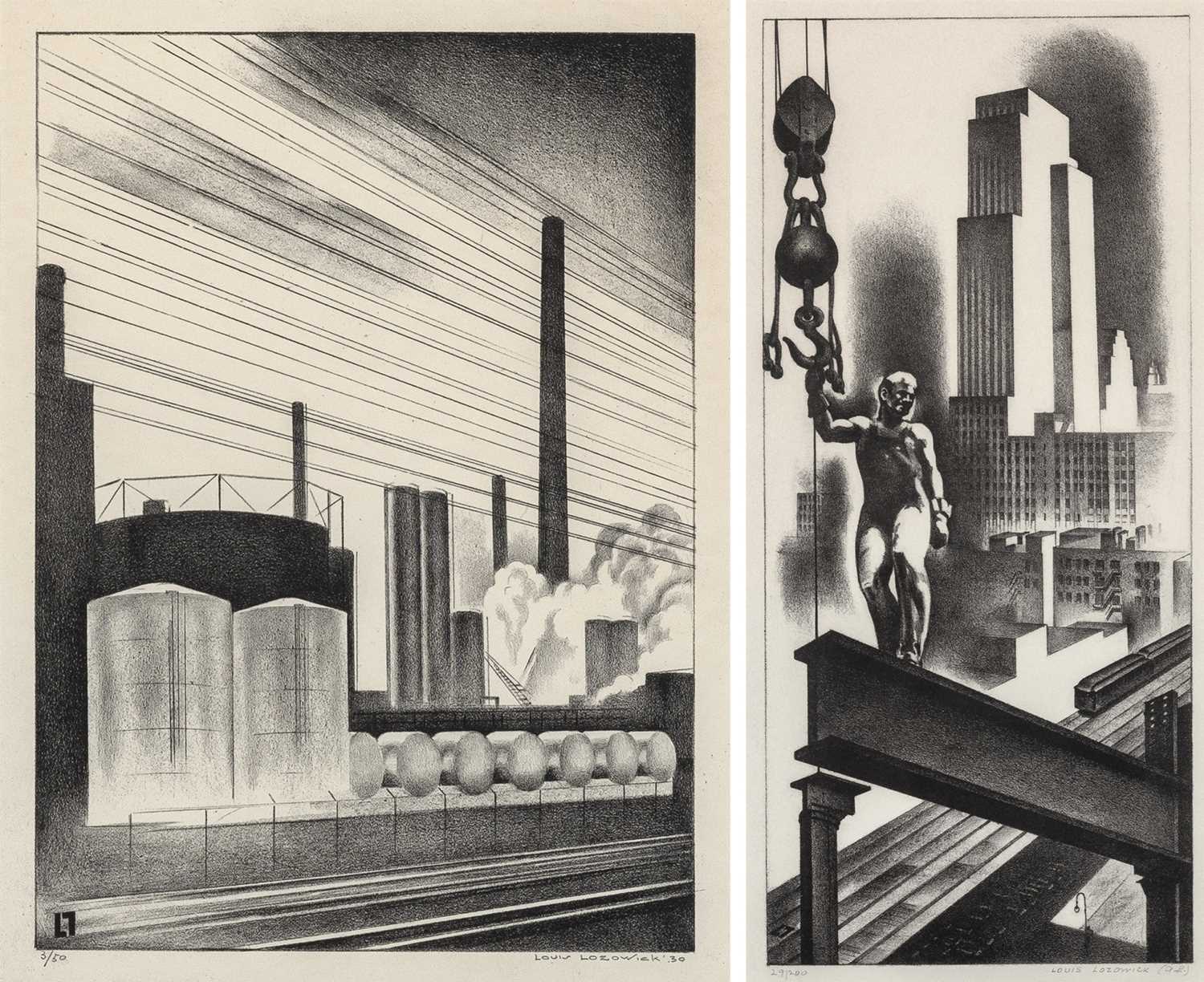 Lot 14 - Louis Lozowick (1892-1973)