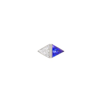 Lot 1118 - Platinum, Diamond and Tanzanite Ring