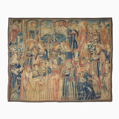 Lot 599 - Flemish Tapestry Panel