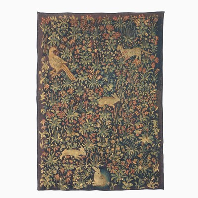 Lot 604 - Flemish Gamepark Tapestry Panel