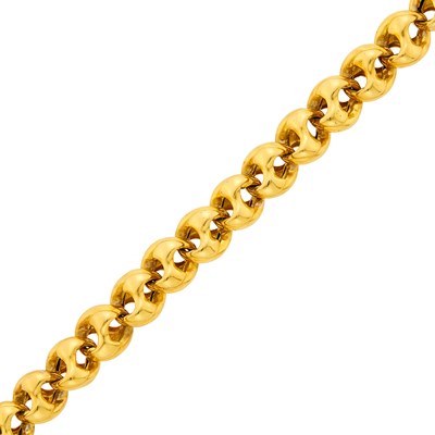 Lot 92 - Gold Link Bracelet