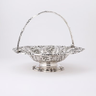 Lot 130 - George IV Sterling Silver Cake Basket