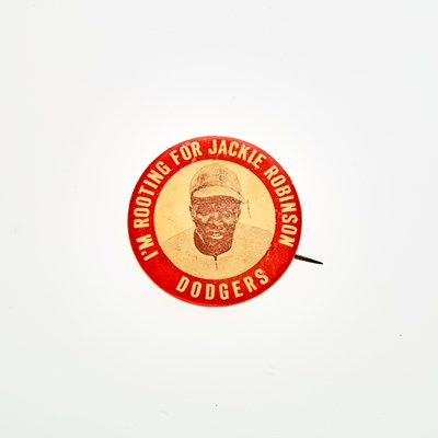 Lot 77 - Jackie Robinson Button