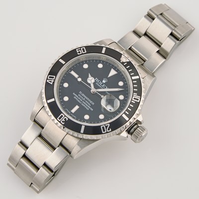 Lot 61 - Mans Metal Bracelet Watch, 31 Jewels, Rolex, Submariner, 40mm