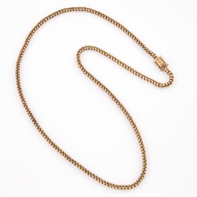 Lot 205 - Gold Necklace, 18K 33 dwt.