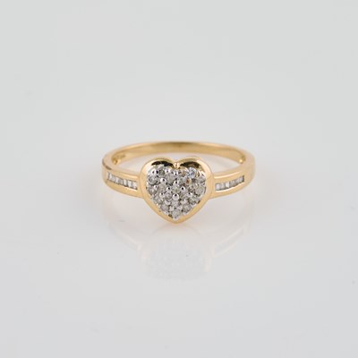 Lot 248 - Diamond Ring, 14K 1 dwt.