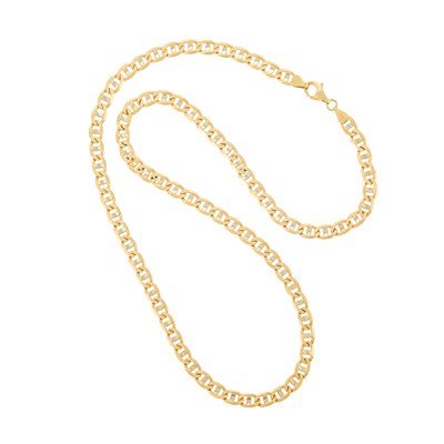 Lot 148 - Gold Mariner Link Necklace