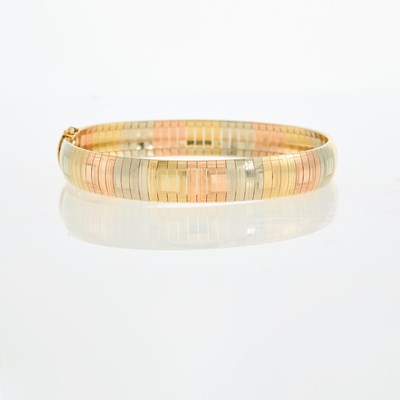 Lot 187 - Tricolor Gold Bracelet