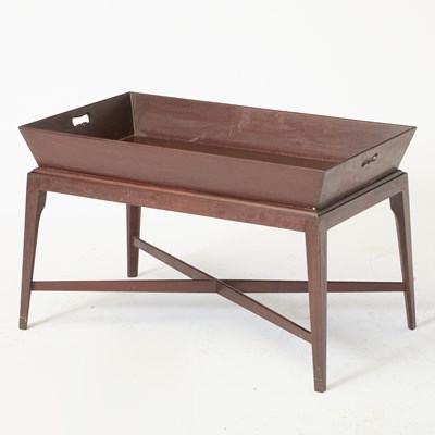 Lot 604 - Mahogany Tray Table