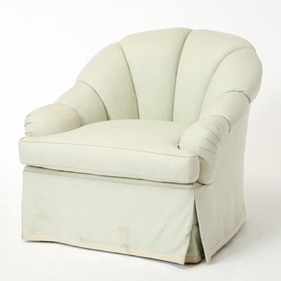 Lot 534 - Josef Hoffmann Style Upholstered Tub Chair