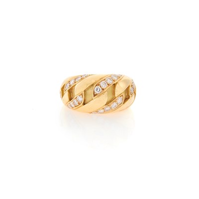Lot 1 - Bulgari Gold and Diamond Ring