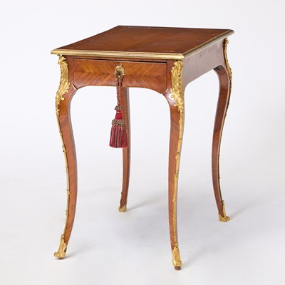 Lot 315 - Louis XV Gilt-Bronze Mounted Tulipwood Occasional Table