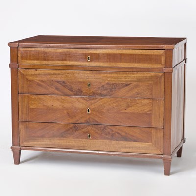 Lot 586 - Spanish Neoclassical Mahogany Commode