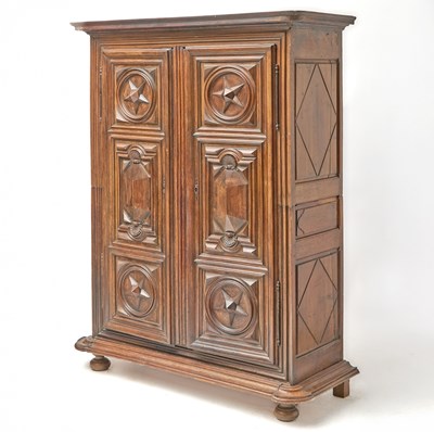 Lot 298 - Louis XIV Walnut Armoire