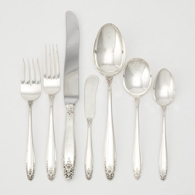 Lot 728 - International Silver Co. Sterling Silver 'Prelude' Pattern Flatware Service