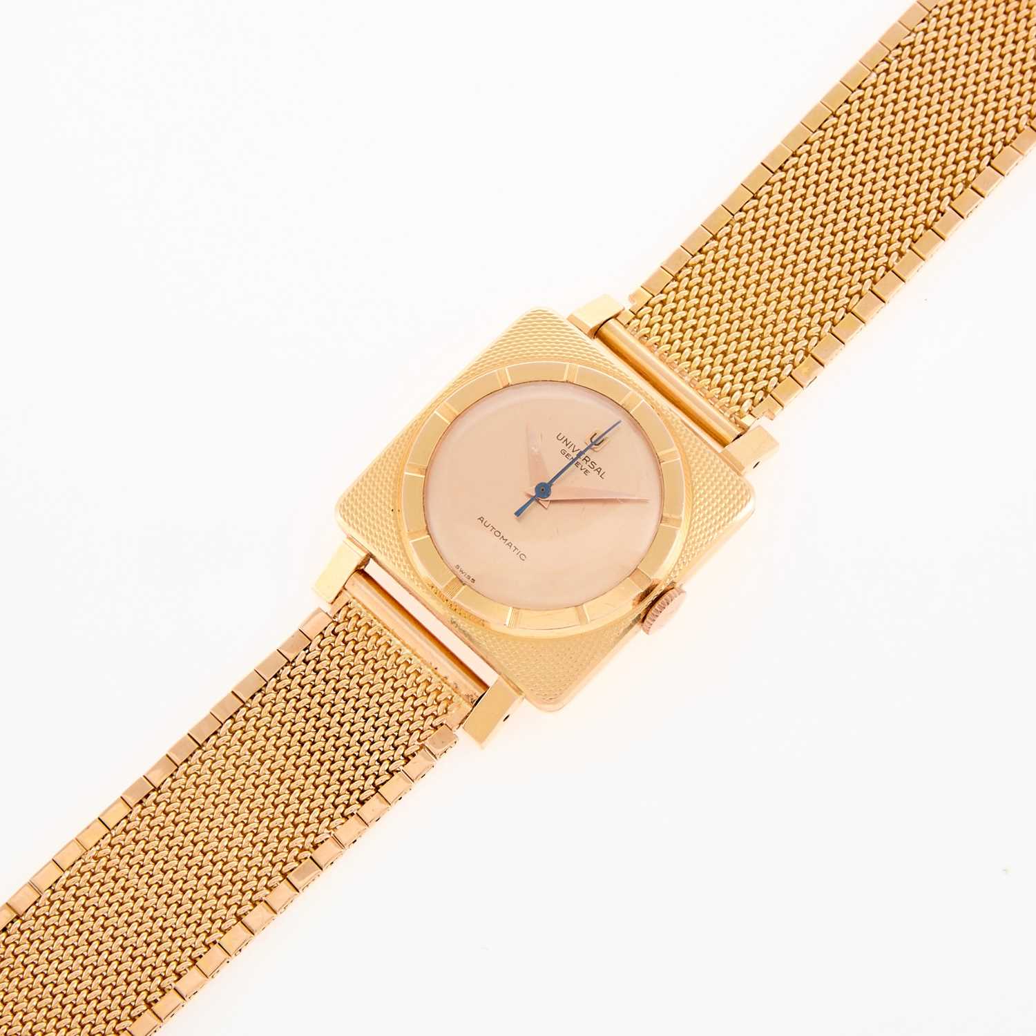 Lot 83 - Universal Geneve Gentleman's Rose Gold Wristwatch