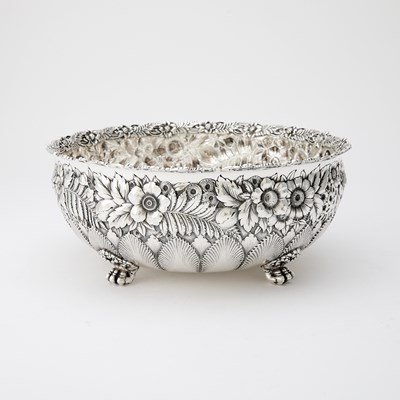 Lot 733 - Tiffany & Co. Sterling Silver Footed Center Bowl